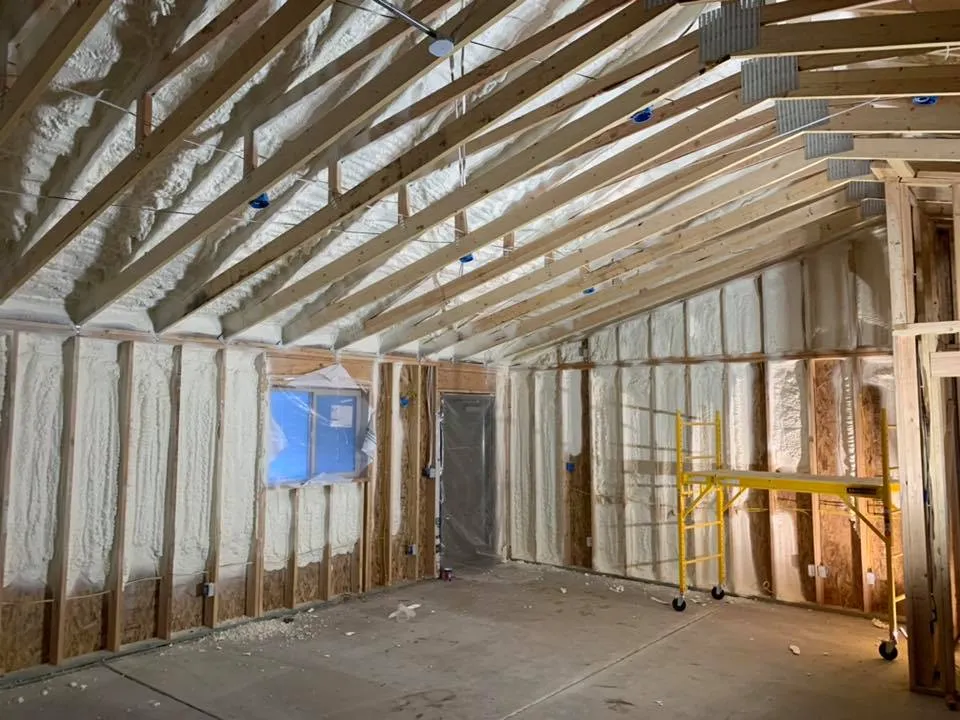 What happens when you replace old insulation with open cell spray foam in Idaho Falls What happens when you replace old insulation with open cell spray foam in Idaho Falls