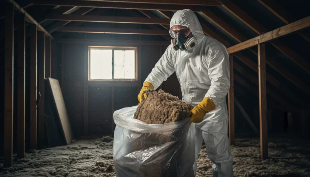 How to dispose of old fiberglass insulation properly