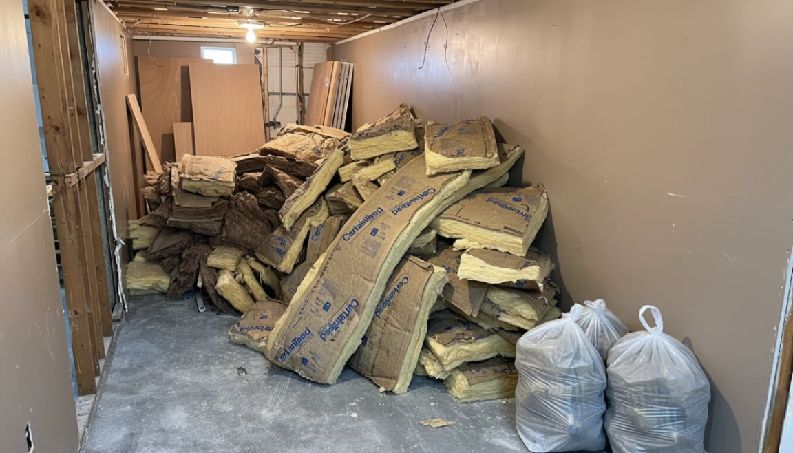 How to dispose of old fiberglass insulation properly