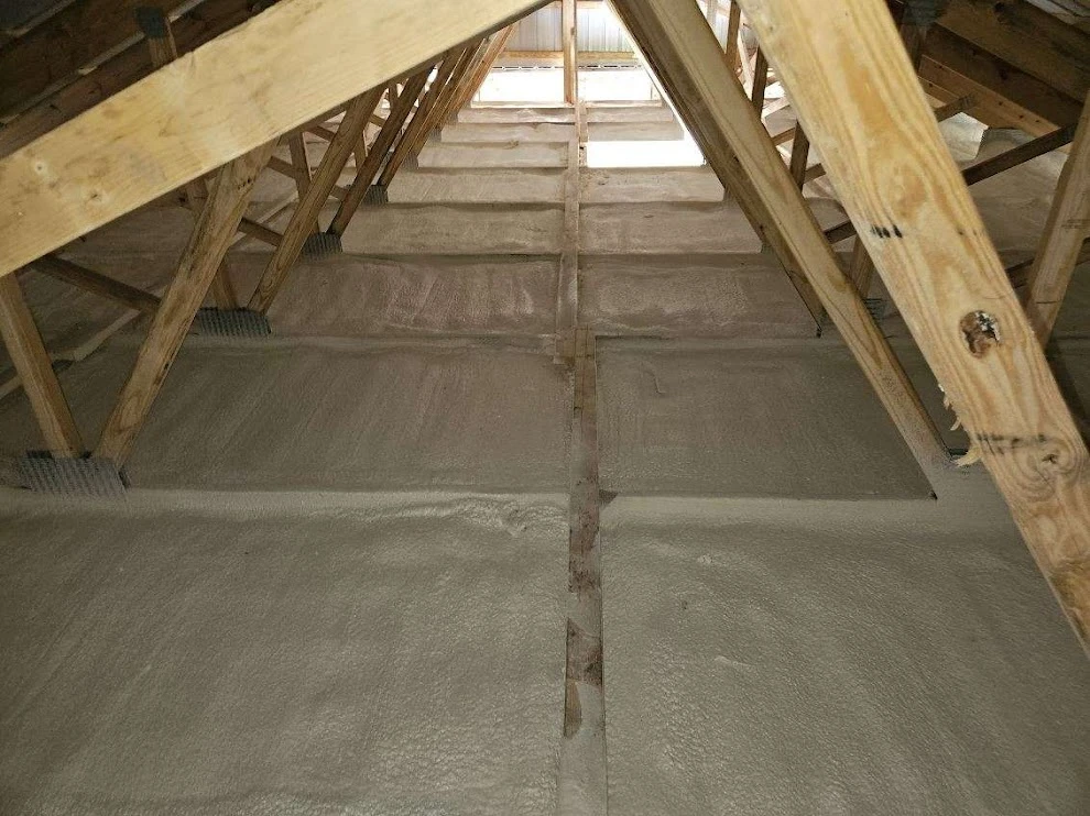 What is the actual R-value per inch of closed-cell spray foam in Rigby, ID