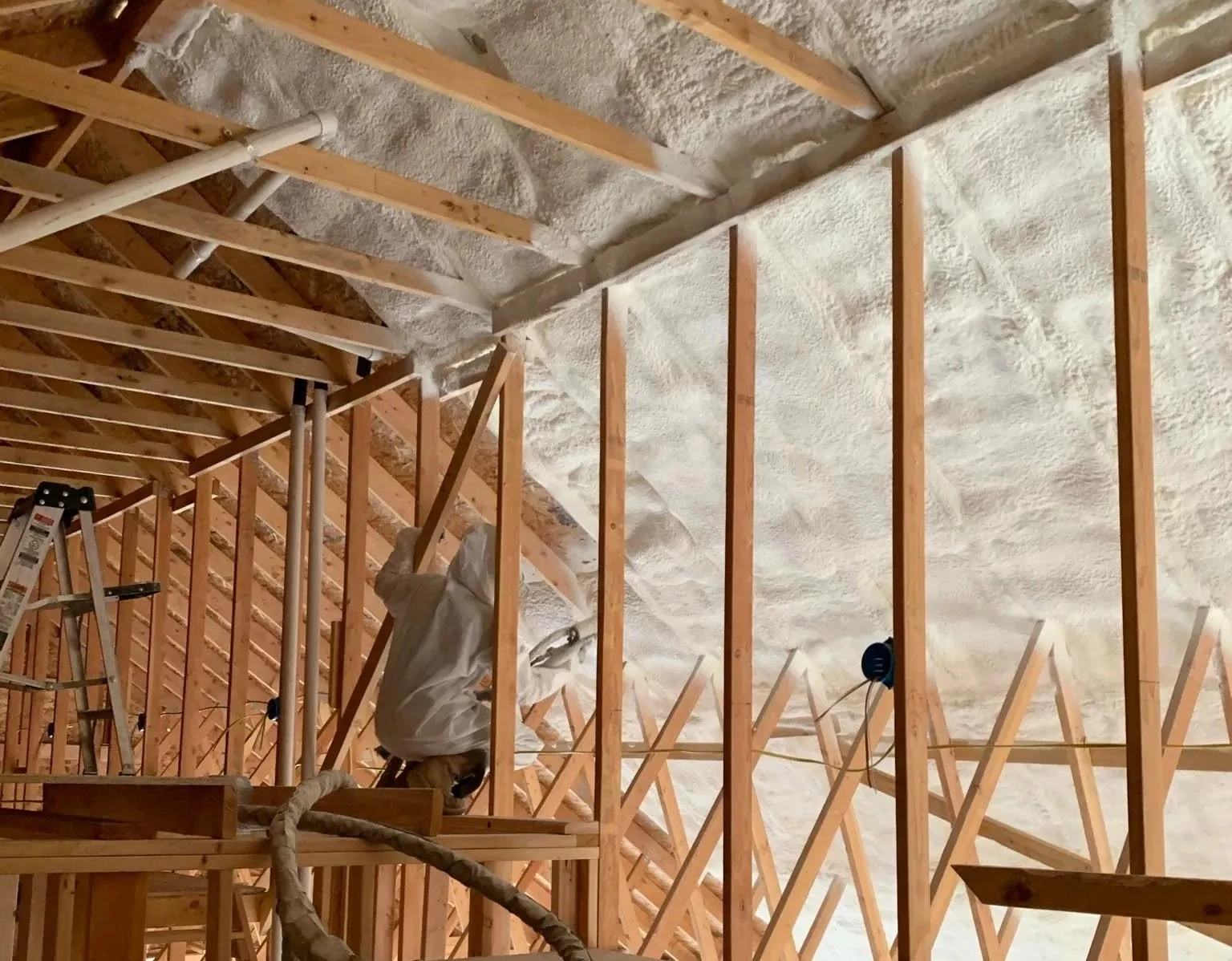 Why Is Open-Cell Spray Foam Is a Smart Choice for Interior Insulation in Alpine Homes?